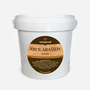 100% arašídové máslo 6 x 1000 g