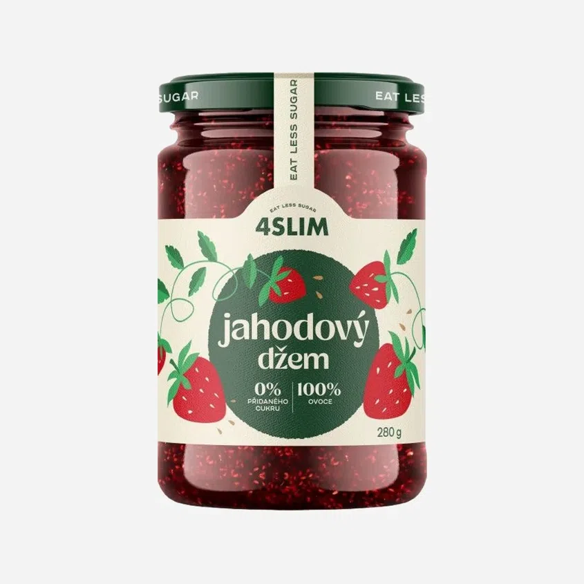 100% džem jahodový 6 x 280 g