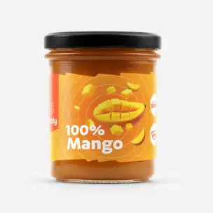 100% Mango bez přidaného cukru s extra kousky ovoce