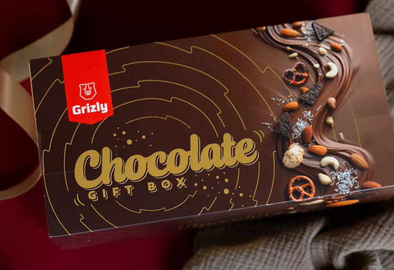 Čokoládový dárkový box