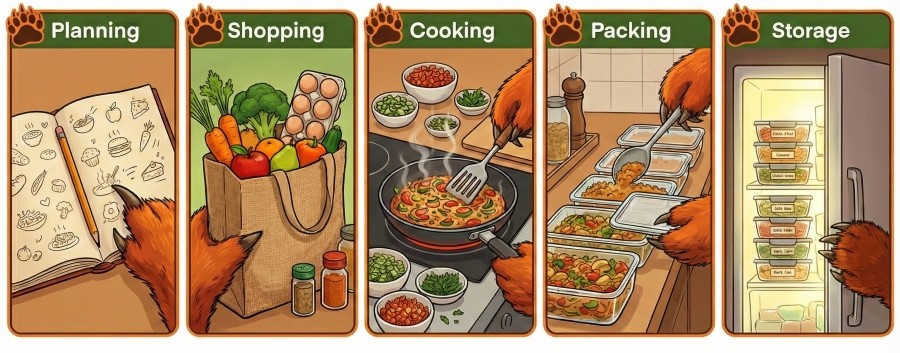 Meal prep by Grizly