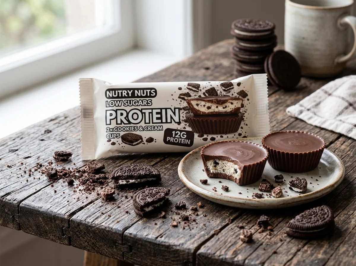 Proteinové košíčky cookies