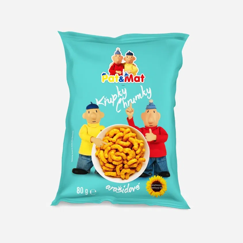 Arašídové křupky Pat a Mat