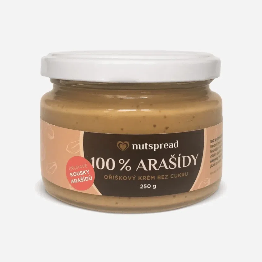 Arašídové máslo křupavé 6 x 250 g