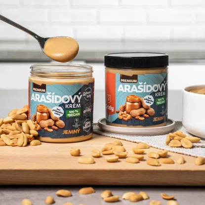 Arašídový krém jemný premium 6 x 250 g