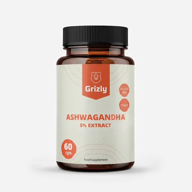 Ashwagandha 5 % Extrakt 6 x 60 kapslí