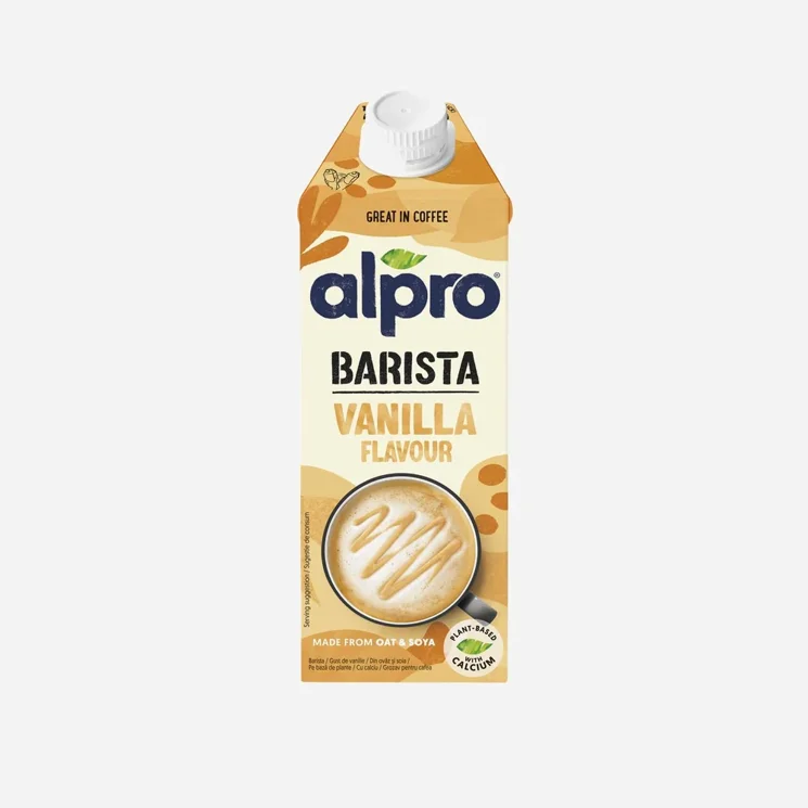 Barista Ovesno-sójový nápoj s příchutí vanilky 12 x 750  ml