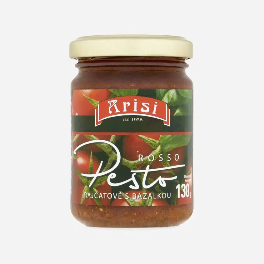 Bazalkové pesto s rajčaty 6 x 130 g