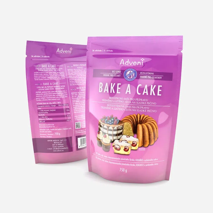 Bezlepková směs Bake a cake 6 x 750 g