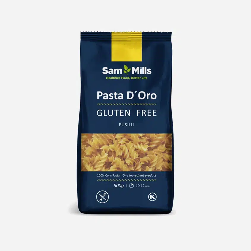 Bezlepkové kukuřičné těstoviny - Fusilli 6 x 500 g