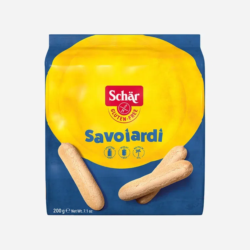 Bezlepkové piškoty Savoiardi