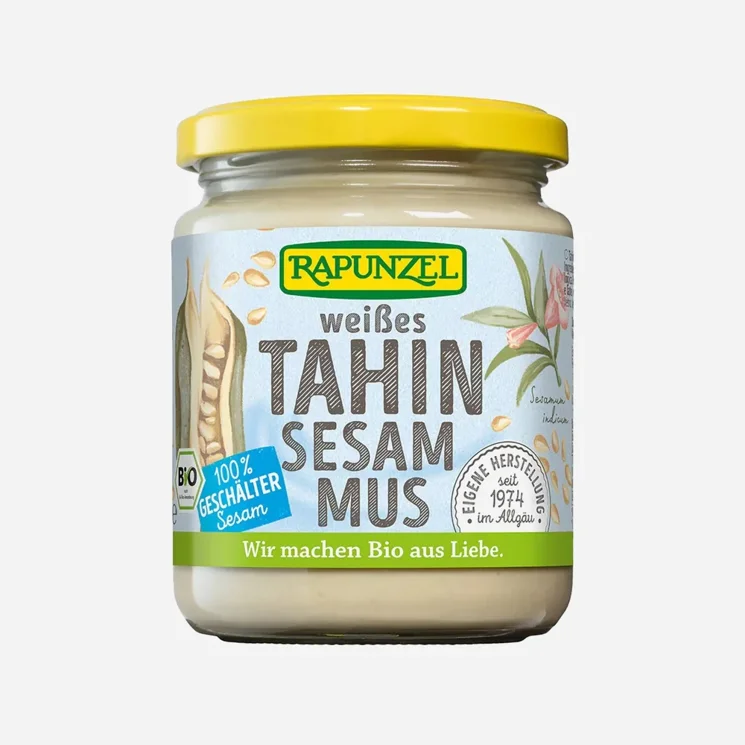 Bílé tahini: 100% sezamové pasta BIO 6 x 250 g