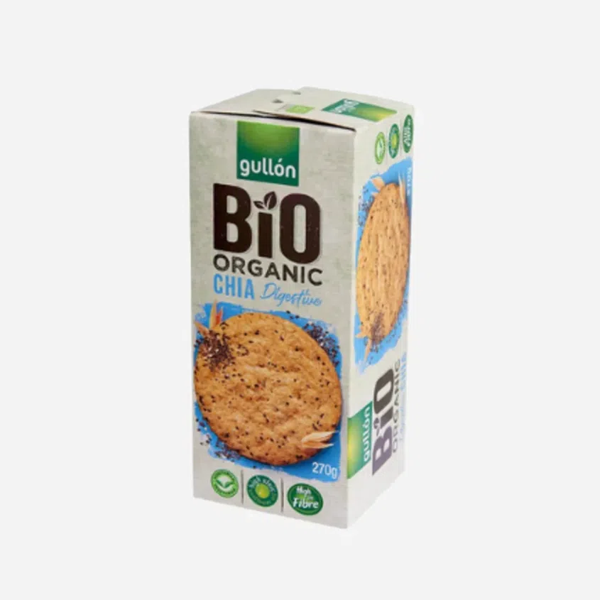 BIO Digestive sušenky s cereáliemi a chia semínky