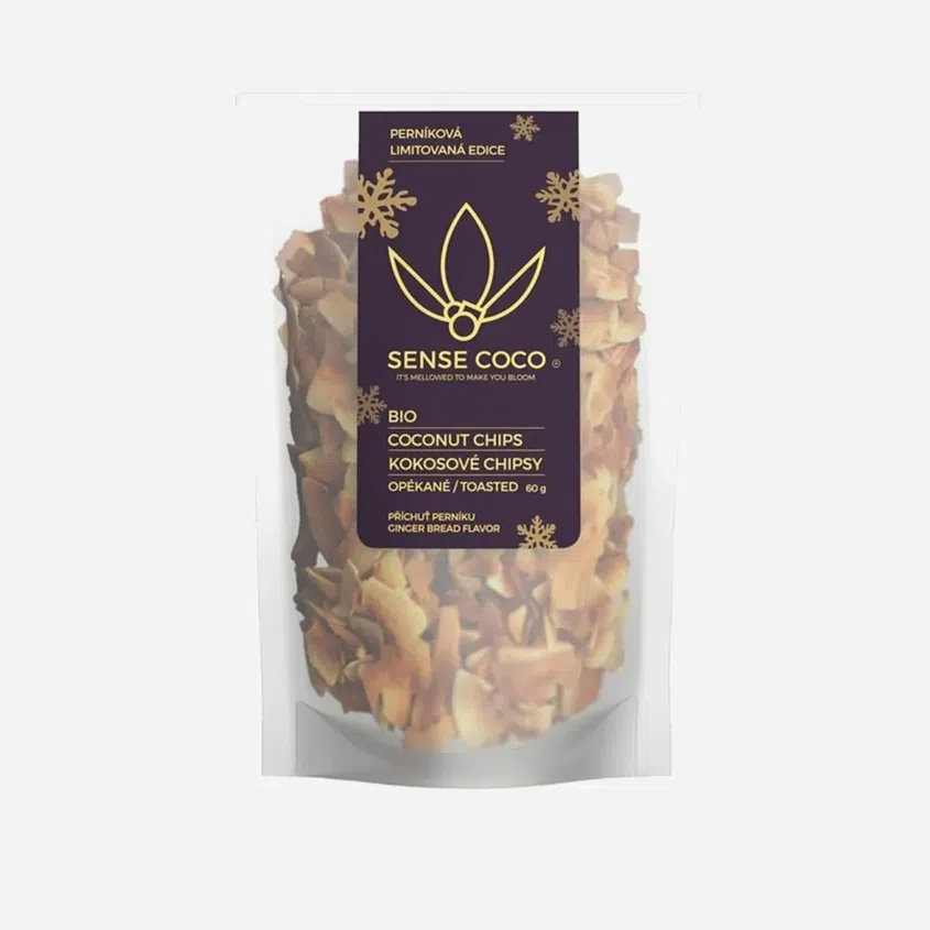 Bio kokosové chipsy perníkové 6 x 60 g