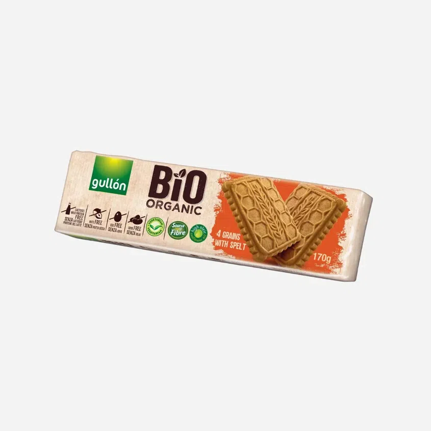 BIO sušenky se 4 druhy obilovin