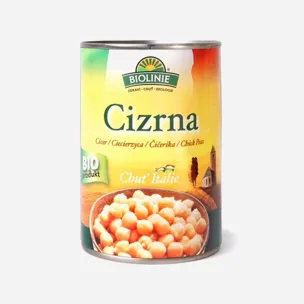 Biolinie Konzerva cizrna BIO 6 x 400 g