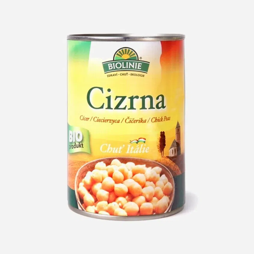 Biolinie Konzerva cizrna BIO 6 x 400 g