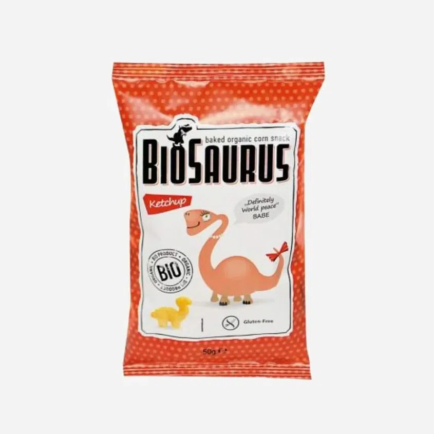 Biosaurus Kukuřičné křupky Kečup