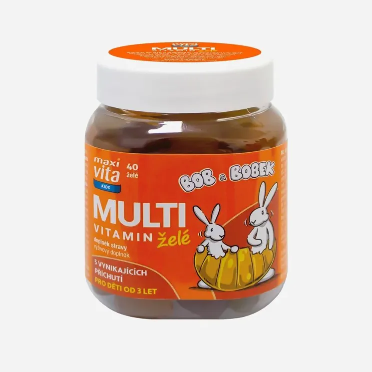 Bob a Bobek Multivitamín želé 6 x 40 kapslí