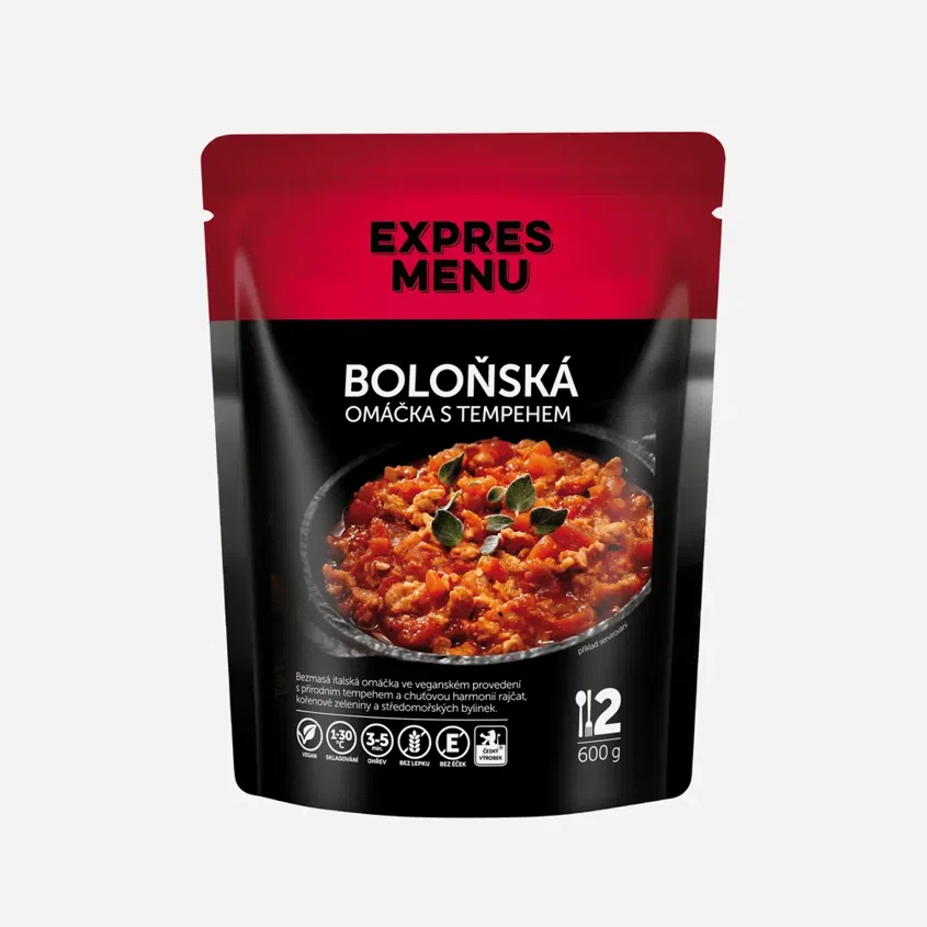Boloňská omáčka s tempehem 6 x 600 g