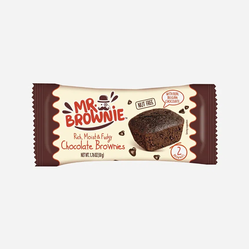 Brownies kakaové s belgickou čokoládou