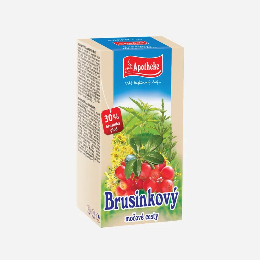 Brusinkový čaj 6 x 20 sáčků