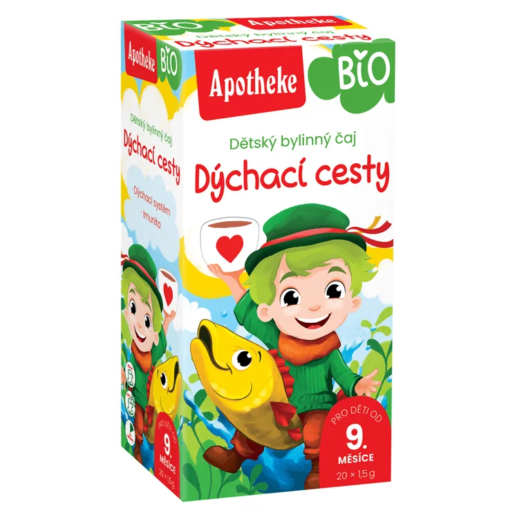 Bylinář Dětský čaj dýchací cesty BIO