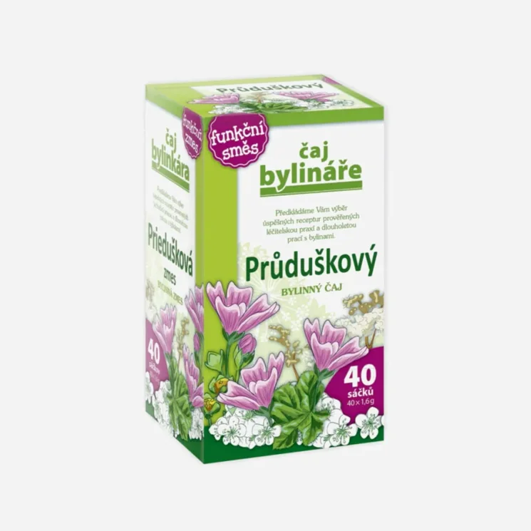 Bylinář Průduškový čaj 40 sáčků
