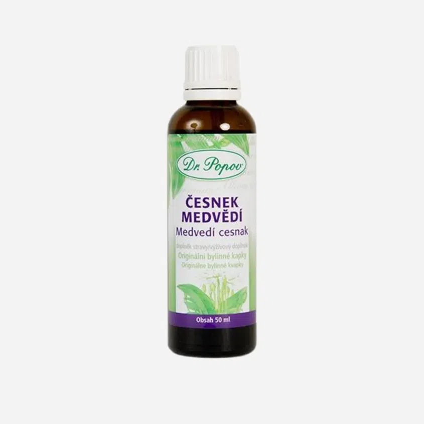 Bylinné kapky česnek medvědí 6 x 50 ml
