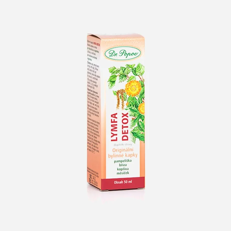 bylinné kapky lymfa - detox