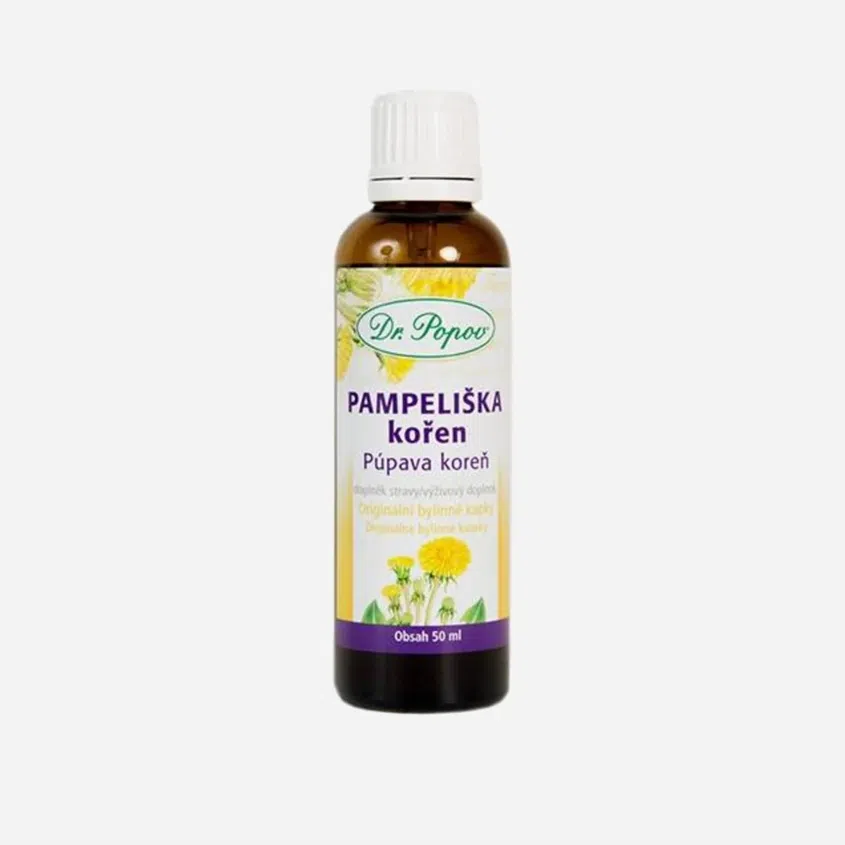 Bylinné kapky pampeliška kořen 6 x 50 ml