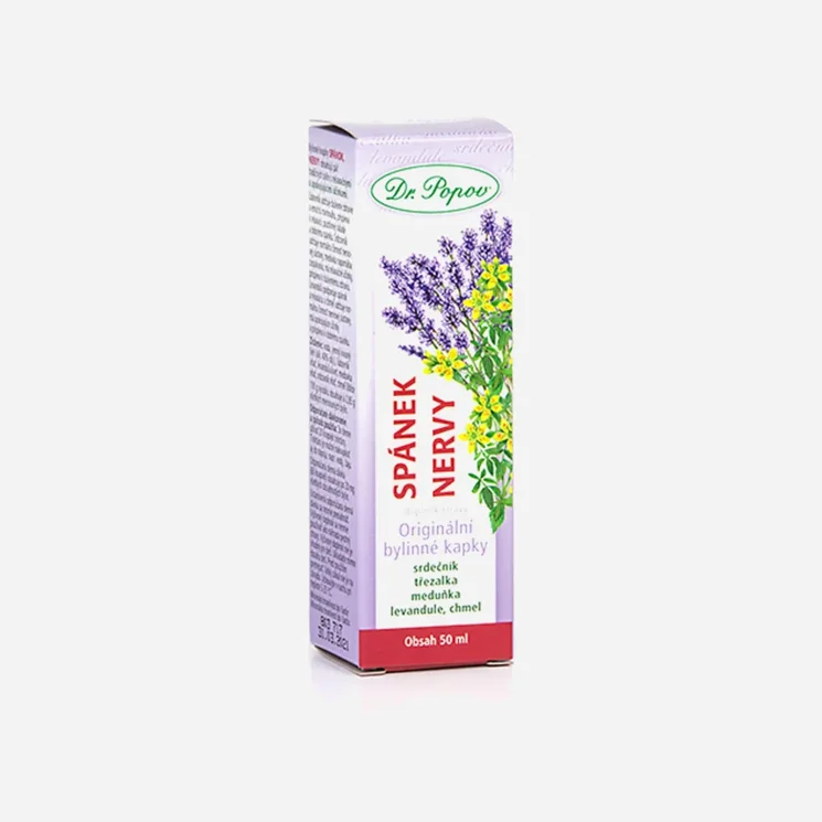 Bylinné kapky Spánek - nervy 6 x 50 ml
