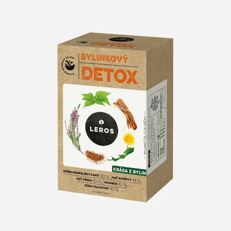 Čaj Bylinkový detox 20 sáčků