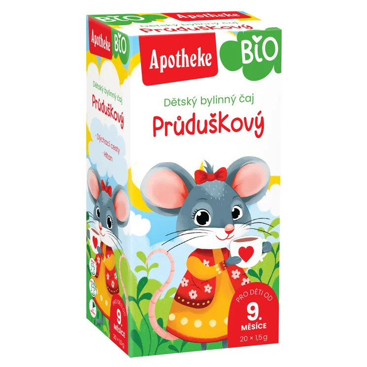 Čaj dětský průduškový BIO