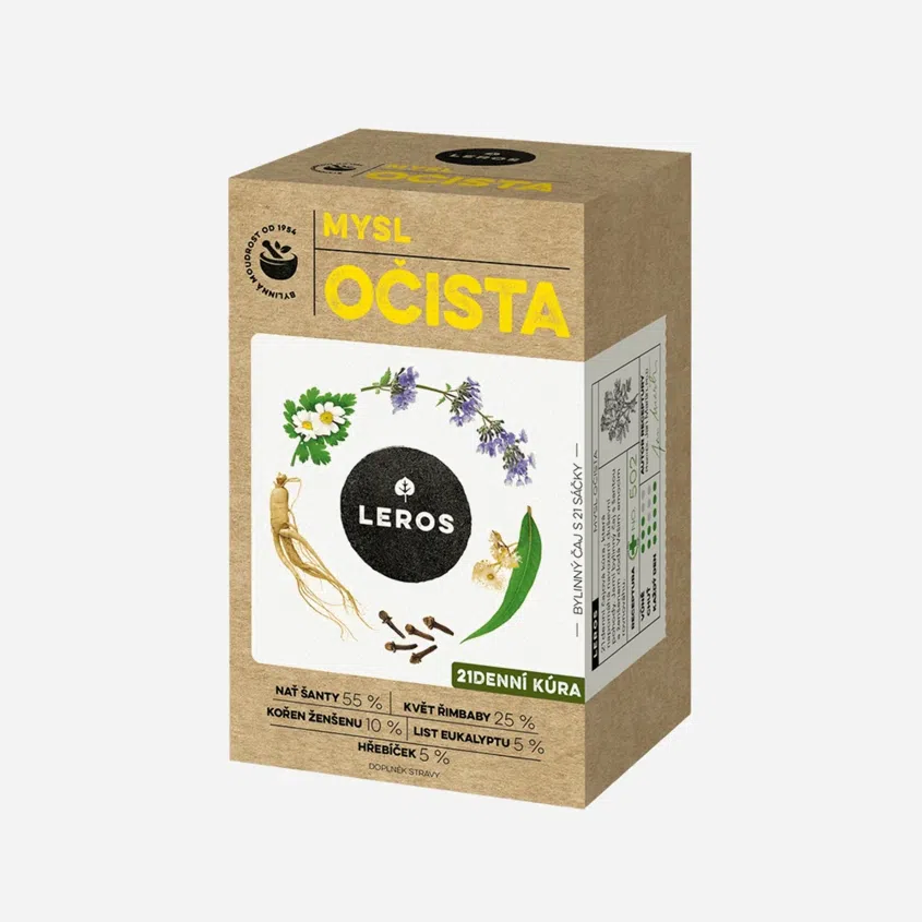 Čaj Očista mysli 21 sáčků