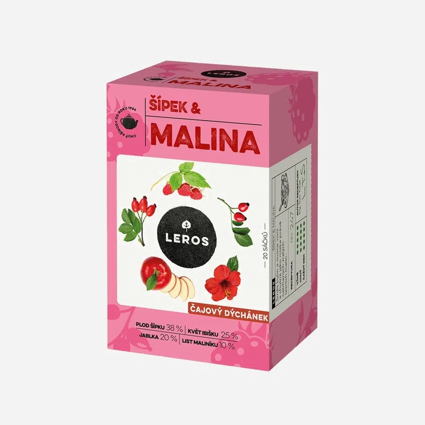 Čajový Dýchánek šípek a malina