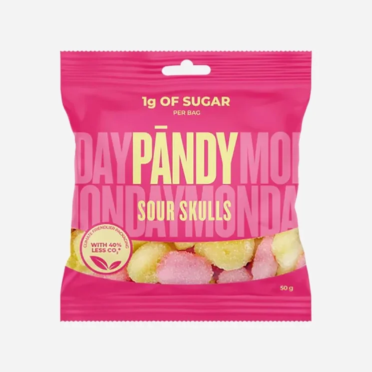 Candy sour skulls