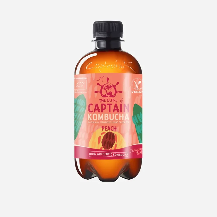 Capitan Kombucha broskev