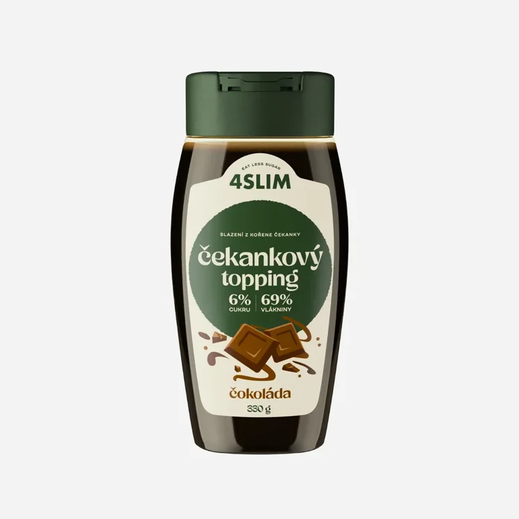 Čekankový topping čokoláda