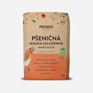 Celozrnná mouka pšeničná (jemně mletá) 6 x 1000 g
