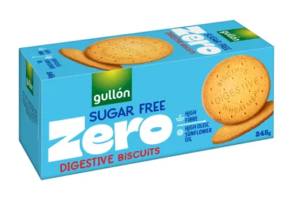 Celozrnné sušenky bez cukru, se sladidly Digestive