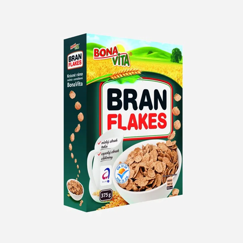 cereálie pro dospělé Bran flakes