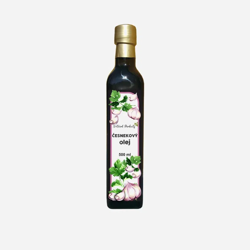 Česnekový olej 6 x 500 ml