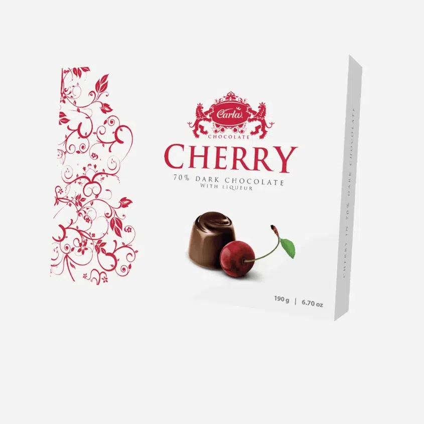 CHERRY Višně v čokoládě 5 x 190 g