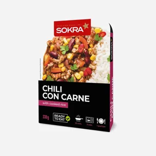 Chili con carne s vařenou rýží 6 x 330 g