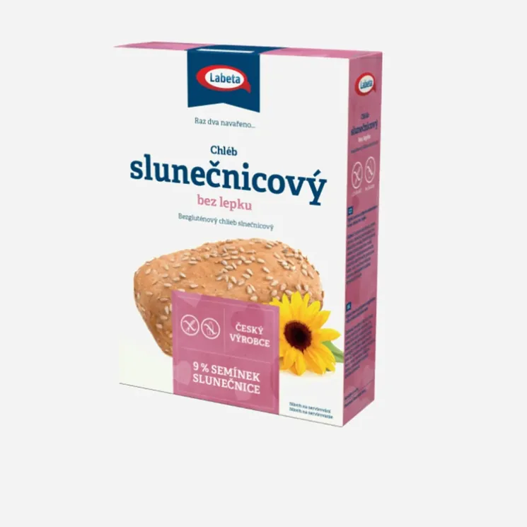 Chléb slunečnicový bez lepku 6 x 500 g