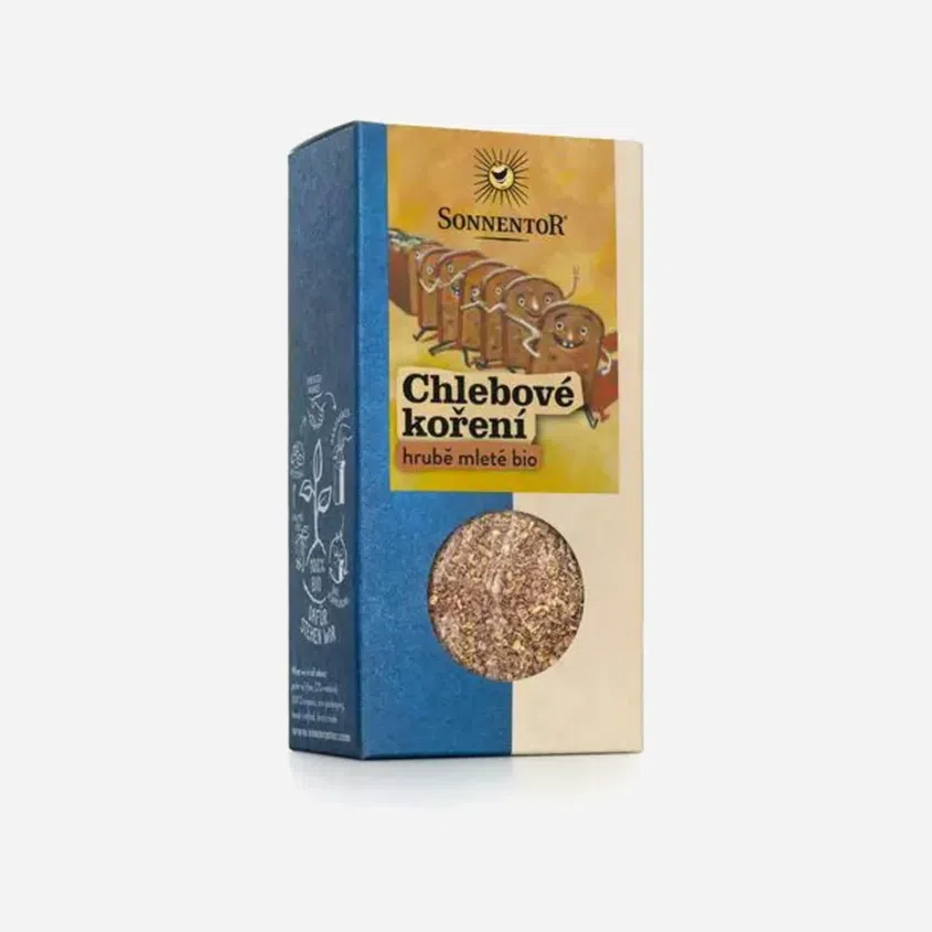 Chlebové koření hrubě mleté  BIO 6 x 45 g