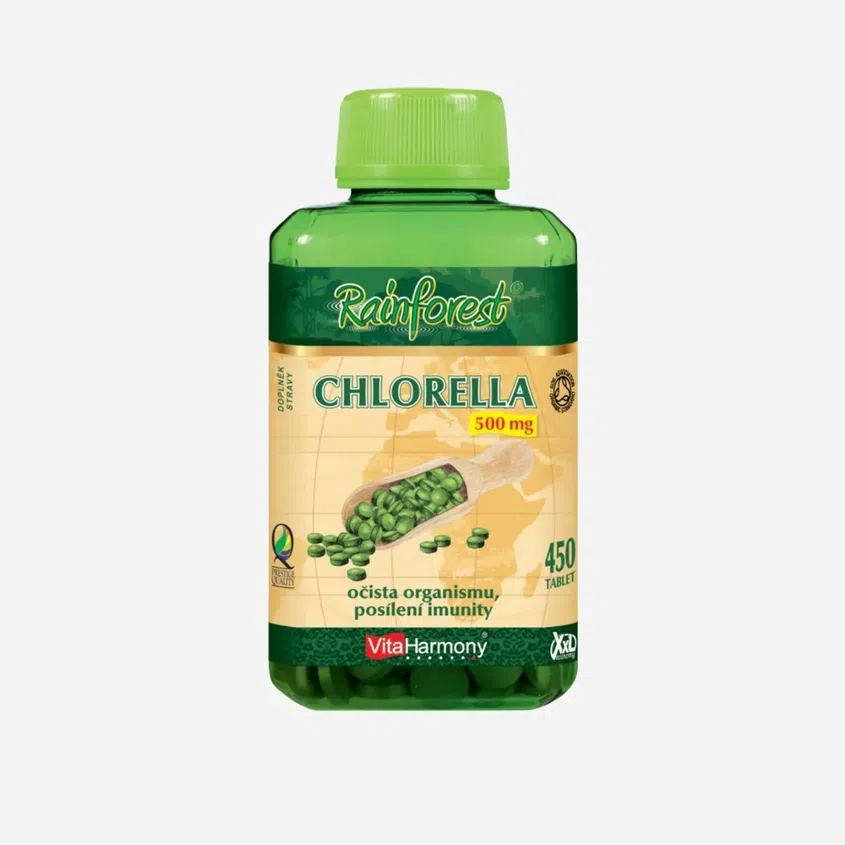 Chlorella 500 mg ORGANIC - XXL economy 6 x 450 tablet