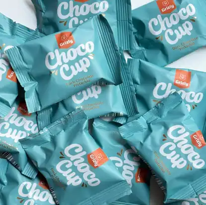 Choco Cups hořká čokoláda & pistácie