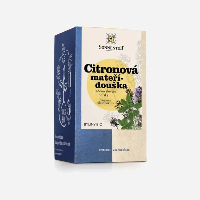 Citronová mateřídouška BIO 6 x 18 sáčků